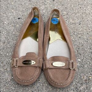 Michael Kors Women's Brown Suede Loafers